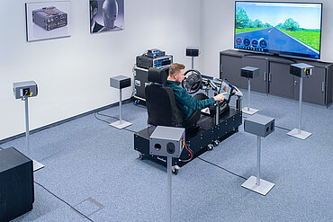 Presense drive used in the HEAD acoustics soundseat and with 3PASS