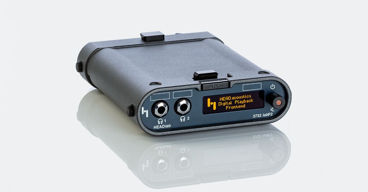 labP2 headphone equalizer HEAD acoustics