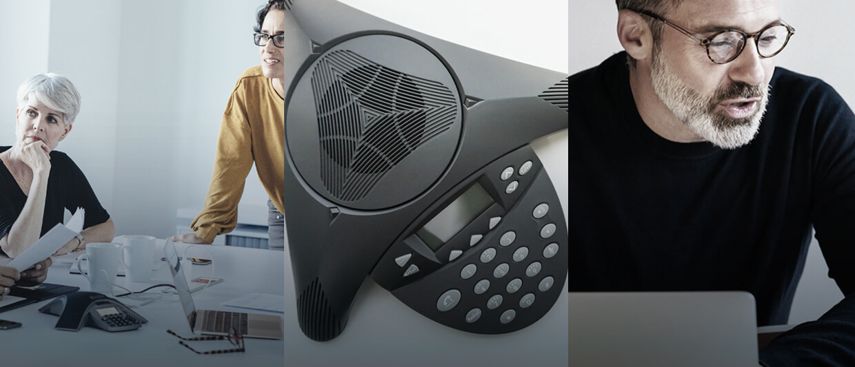 Voice quality is important in virtual conferences.