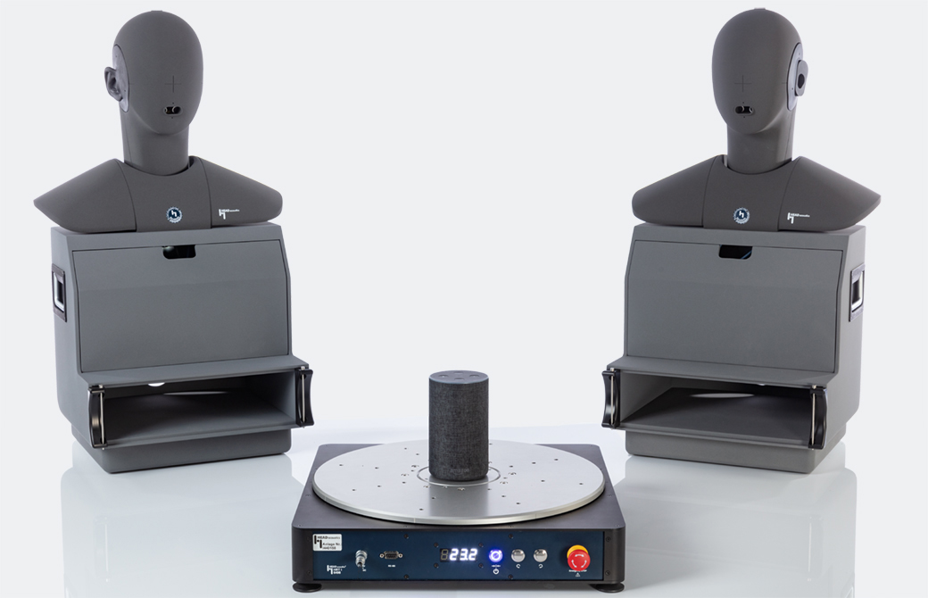 HRT I and two artificial heads 