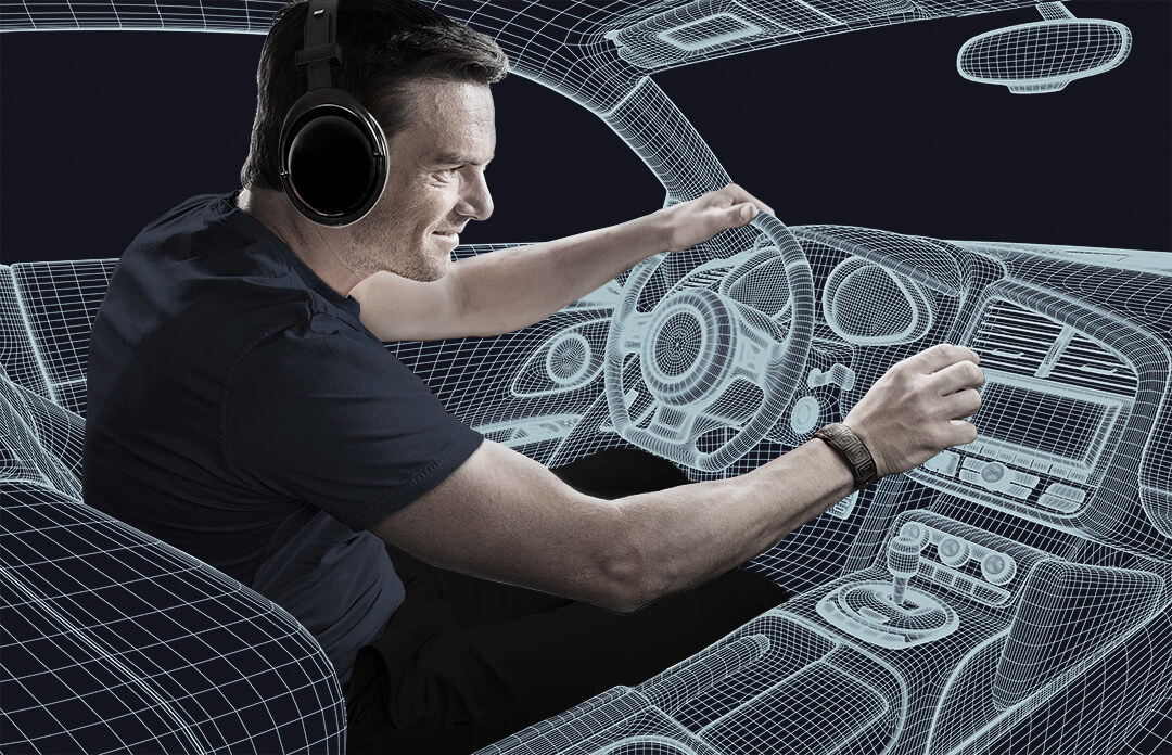 Experiencing NVH performance with acoustic vehicle simulation