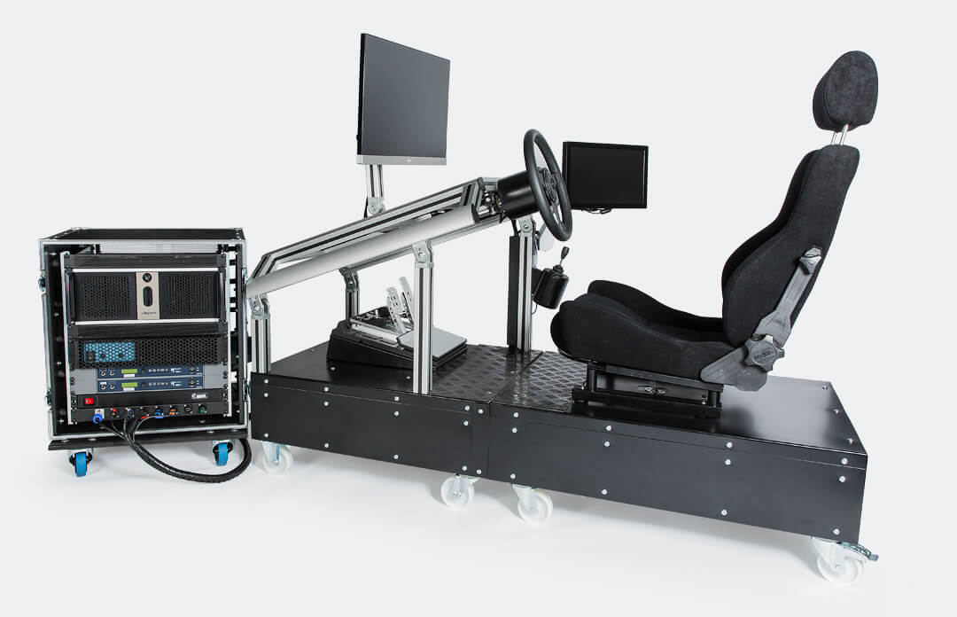 Side view on SoundSeat